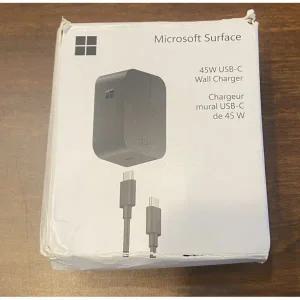 MICROSOFT 마이크로소프트 - SURFACE 노트북 [세금포함] [정품] 45W USB-C W모든 차저 블랙 사무용 인강용