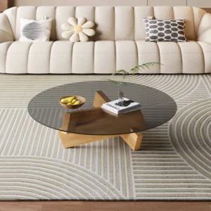 강화유리 원목 소파 테이블 티테이블 탁자 커피 거실