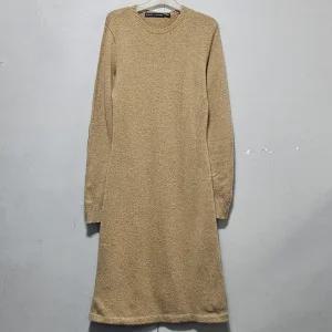 폴로 여성 모 캐시미어 라운드 니트 원피스/ 실측85/싹다구제