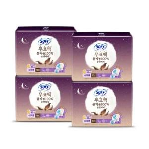 쏘피 유기농 자연의색 무표백 슈퍼롱 10개 x 4팩 코스트코