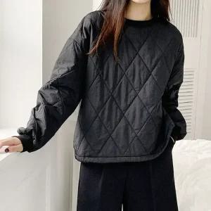 [샐리] 2온스패딩기모맨투맨_I5D-CTS004