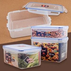 [모두모아]굿앤굿 밀폐용기 중형 2L 반찬통 김치통 야채보관통 굿앤굿칸 주방용기 플라스틱용기