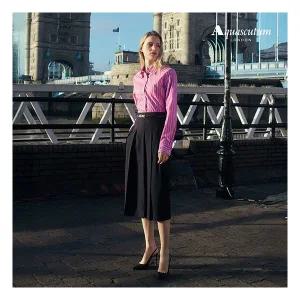 아쿠아스큐텀 159,800원 여성 플리츠 스커트벨트 305005