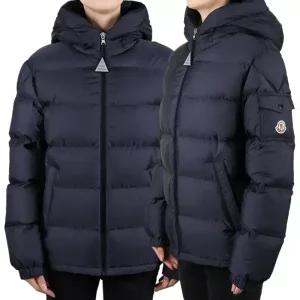 몽클레어 25FW 여성 로고 다운 패딩 네이비블루 성인사이즈 K29541A00081 53A5E 742 12-14Y