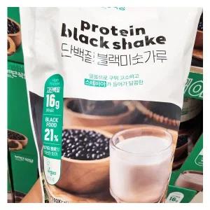 비단식당 단백질 블랙 미숫가루 2ks