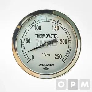 성광 국내 BLT 바이메탈온도계 T온도계 100 파이 150도 mm