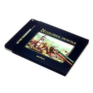 색연필 문화색연필세트 24색 틴 MUNHWA 문화색연필 학습용색연필 전문가용색연필 36색색연필