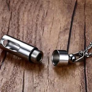 보관 약 협심증 펜던트 목걸이 효도선물 어버이날 생명목걸이 효도