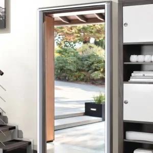 보조프레임(비규격) 이천x2400 현관문 롤방충망 모기장 방충문 방문 부속품 셀프 교체 방풍문