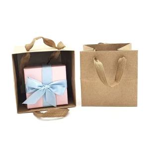 크라프트 정사각 종이가방 S