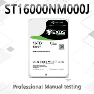 Seagate Exos ST16000NM000J X18 16TB SATA 7200rpm 엔터프라이즈 256MB HDD 3.5 인치 하드 드라이브 리퍼