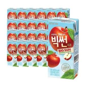 빙그레 빅썬사과 200mlx24팩