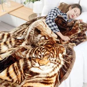 트윈 타이거 호랑이 겨울 밍크 담요 극세사 싱글 캠핑 야외 담요 대형 이불 밍크 극세사 차박 양면