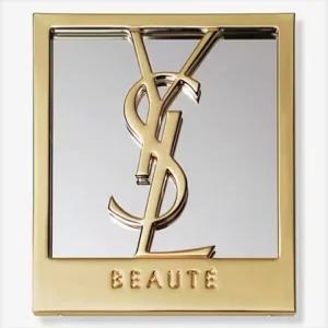 입생로랑 로고 골드 프레임 뷰티거울 / 입생로랑 쇼핑백