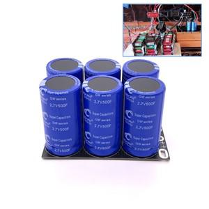 이중 행 패러드 커패시터 2.7V 500F 슈퍼 16V 83F 보호 보드가 있는 자동차 모듈