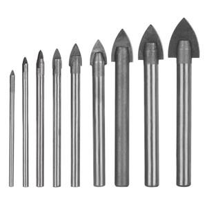 전문 세라믹 타일 대리석 거울 유리 드릴비트 카바이드 팁 절단 도구 3mm 10mm 1PC