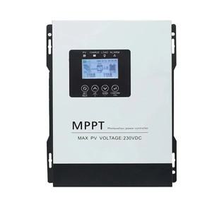 MPPT 태양광 충전 컨트롤러 30A/40A/50A/60A/100A 조정 가능한 LCD 디스플레이 12V/24V 패널 레귤레이터 듀