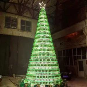 술병 크리스마스 트리 소주병 맥주병 대형 이색트리 인테리어 술집 호프집 펍 장식품