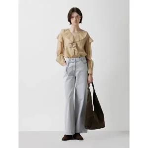 [ZOOC](광주신세계)[쥬크]벨티드 와이드 데님_Z253PSA406