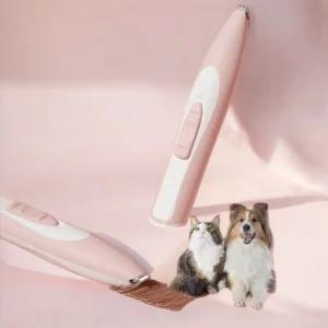 애견이발기 펫 부분털 미니클리퍼 바리깡 고양이 강아지 미용 청소기 용기 바리