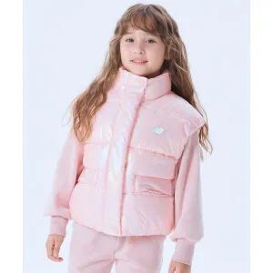 NEWBALANCEKIDS NBgC_크롭 패딩 베스트 아동 조끼 프리마로프트 NK9HF4803G25 553393