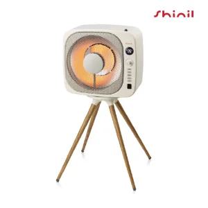 신일 에코팬 큐브 히터 SEH-BE800P 크림베이지 쾌속발열 리모컨 자동온도조절 고효율