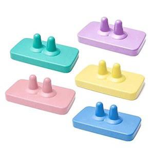 SNPE 다나손 - 자가수동 목 마사지기, 후두하 및 후두부 이완 도구, 허리 를 위한 경추 포인트 장치, 심부 조직 마사지 도구(핑크색)