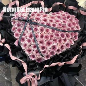 백송이 그라데이션 장미 대형 100송이 생일 프로포즈 엄마 여친 비누꽃 아내 기념일