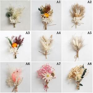 인공 말린 꽃 장미 꽃다발 1 개 홈 장식 사진 배경 웨딩 장식