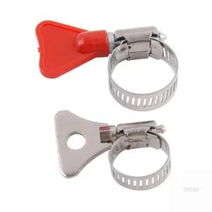 호수반도 고압호스연결 파이프밴드 호스반도 나비손잡이