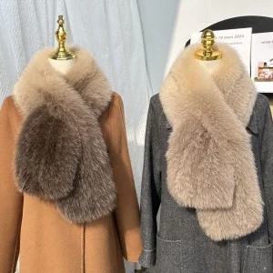 금성여자 밍크목도리 목도리 밍크 머플러 천연