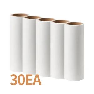 아이홈즈 사선컷팅 돌돌이 테이프 클리너 16㎝ 리필 30입