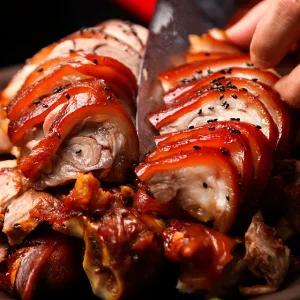 [냉장제품] 100% 앞다리! 수비드 공법 마스터 통 족발 1,200g 내외 1팩