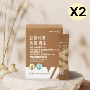 비타민마을 더블케어 발효 효소 청국장분말 30포 X2개