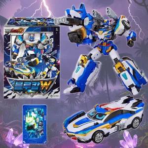 메탈카드봇W 블루캅W 로봇 남자아이 키즈 조카 크리스마스 장난감 선물