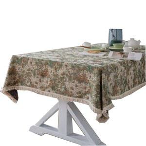 해바라기 식탁보 테이블 천 인테리어 패브릭 빈티지 홈 레트로 카페