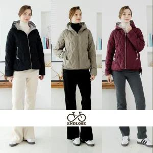 [엔드로제] 여성 오리털 패딩점퍼 1종