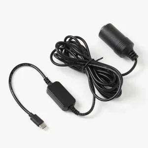 차량 시거잭 전원 C타입변환 케이블 시가잭충전기 USB소켓