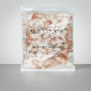 징거미 새우 블랙 타이거 냉동 킹타이거 민물 쉬림프 소금구이 튀김 900g