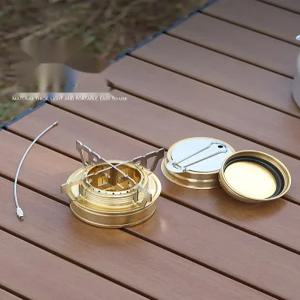 [백패킹 필수템] 캠핑 알콜스토브 받침대 스테인리스 십자 거치대