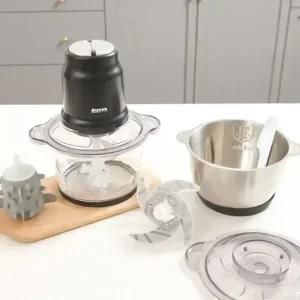 루베크 2L 두가지 용기 멀티 다지기 RU-280ST 마늘 양파 2중 칼날