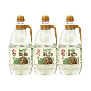 CJ 백설 프락토 올리고당 2.45kg x3개