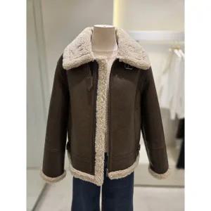 [SOUP](신세계 사우스시티) 루즈핏 인조 무스탕 (SBBMU81)