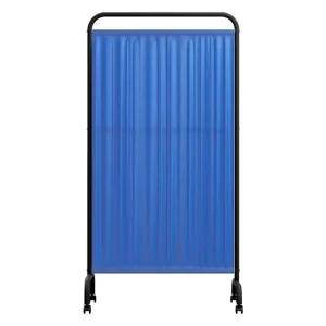 요양원 파티션 이동식 블루 가림막 가벽 칸막이 파란색 천 - 병원 가리개 화