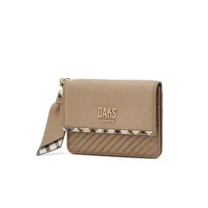 갤러리아 DCHO6E233I2 닥스 베이지 소가죽 카드지갑