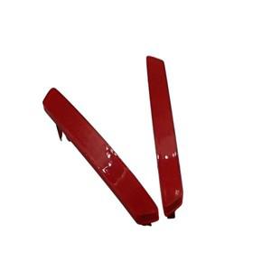 휀더 리플렉터  Maserati Ghibli 2014 용 자동 후면 범퍼 반사판 경고등 스트립 커버 바 675000322