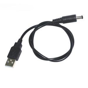 USB-DC 케이블 전원 커넥터 5.5x2.1mm 수 플러그 5V USB 와이어 TV 백라이트 연장선 2835 5050 LED 스트립