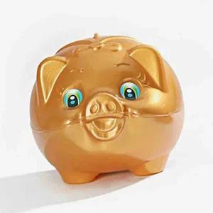[셀러에이드]황금돼지 저금통 복돼지 대형 돼지 지폐 큰 금색돼지