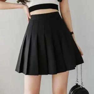 지퍼 여성 A라인 테니스스커트 주름 플리츠 치마바지 지퍼