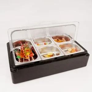 소형 반찬냉장고 셀프바 신선 영업용 반찬 가정용 뷔페 보관